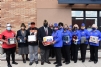 On April 15, 2021, The Department of Maryland VFW and its Auxiliary collaborated to support The Baltimore Station, a veterans’ homeless shelter and substance abuse treatment 
center, and donated toiletries, essentials to
help the organization aid more veterans, and a generous monetary donation of over $15,000.